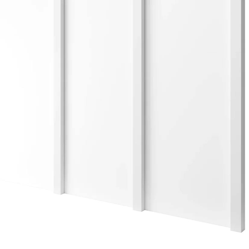 Designový obkladový panel Japandi, bílý mat, 30x275 cm