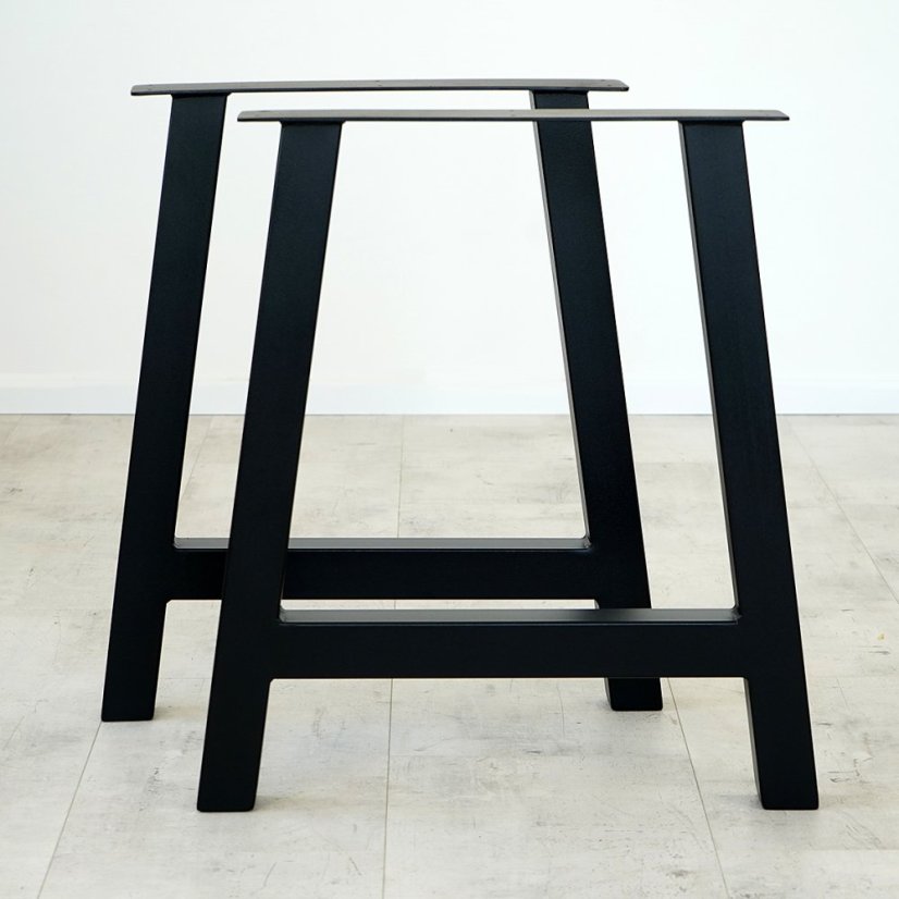 Sada kovových nôh "A" k jedálenskému stolu - Šírka: 800 mm