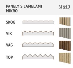 SADA VZORKŮ - Mikrolamely, všechny tvary
