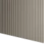 Designový panel s mikrolamelami, tvar Vik, pískově béžová, 12x275 cm