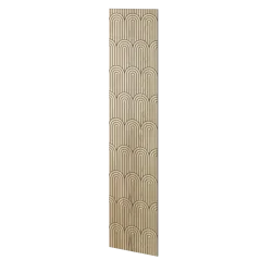 Designový obkladový panel s dubovou dýhou, vzor Sendai, 60x275 cm