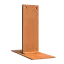 Cortenová kotevní patka pro zahradní obrubníky - Výška obrubníku: 150 mm