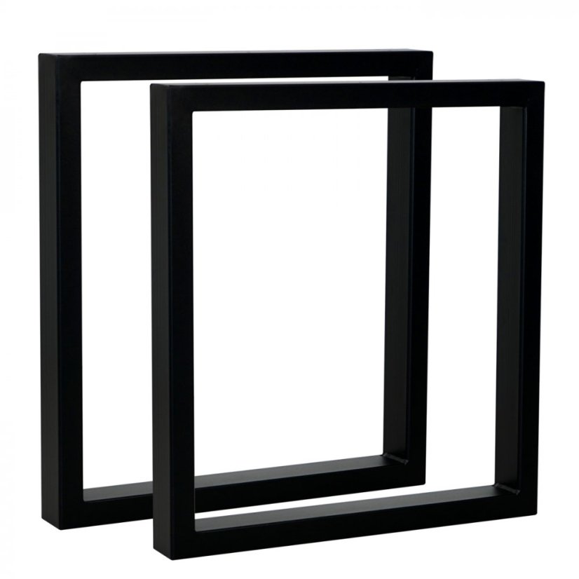 Sada kovových nôh "O" k jedálenskému stolu - Šírka: 900 mm