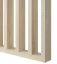 Samostatně stojící lamelová dělící stěna se základnou, kompletní sada, dub Sonoma