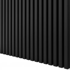 Lamela široká, 3x4x275 cm, černá mat
