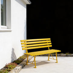 Zahradní lavice Judith žlutá