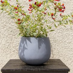 Květináč Orb šedý