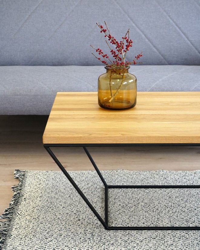 Kovová konštrukcia konferenčného stolíka Doke