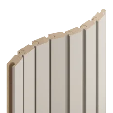 Obkladový panel PUZZLE pro zakřivené stěny, 4,6 x 275 cm, Pískově béžová