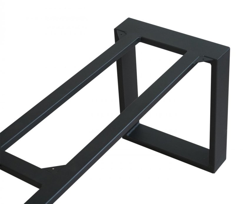 Konstrukce kovové lavice Narrow - Délka: 1200 mm