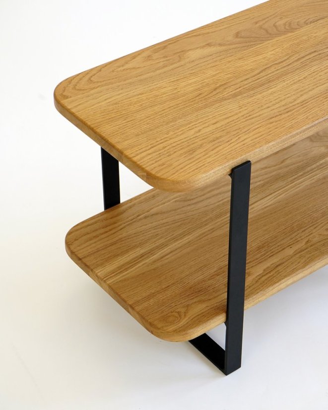 Odkladací stolík Bote s dubovým masívom