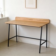 Psací stůl Easy s masivní dubovou deskou