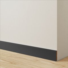 Soklová podlahová lišta, grafit, 2,75 m