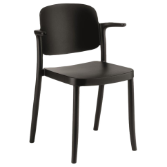 Plastová židle s područkami