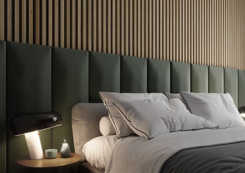 VZOREK, akustický panel, černý filc