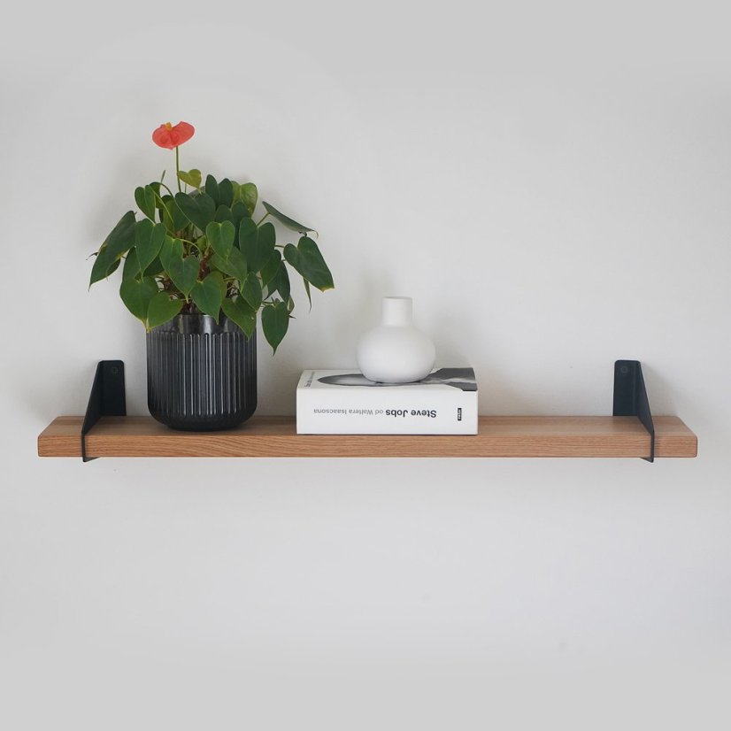 Nástenná polica z masívneho duba Dream