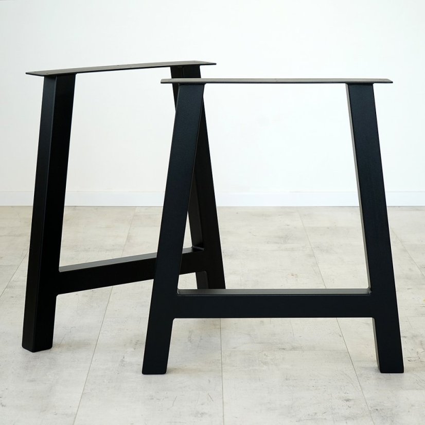 Sada kovových nôh "A" k jedálenskému stolu - Šírka: 800 mm