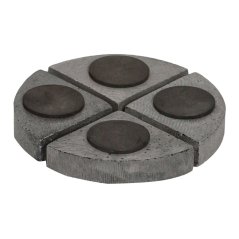 Sada 4 nohou ke květináči, kolekce Natural