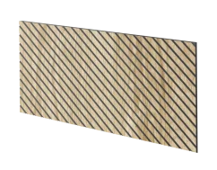 Designový obkladový panel s dubovou dýhou, vzor Dalen, 60x30 cm