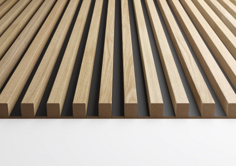 Lišta mezi lamely, černá mat, 3x275 cm