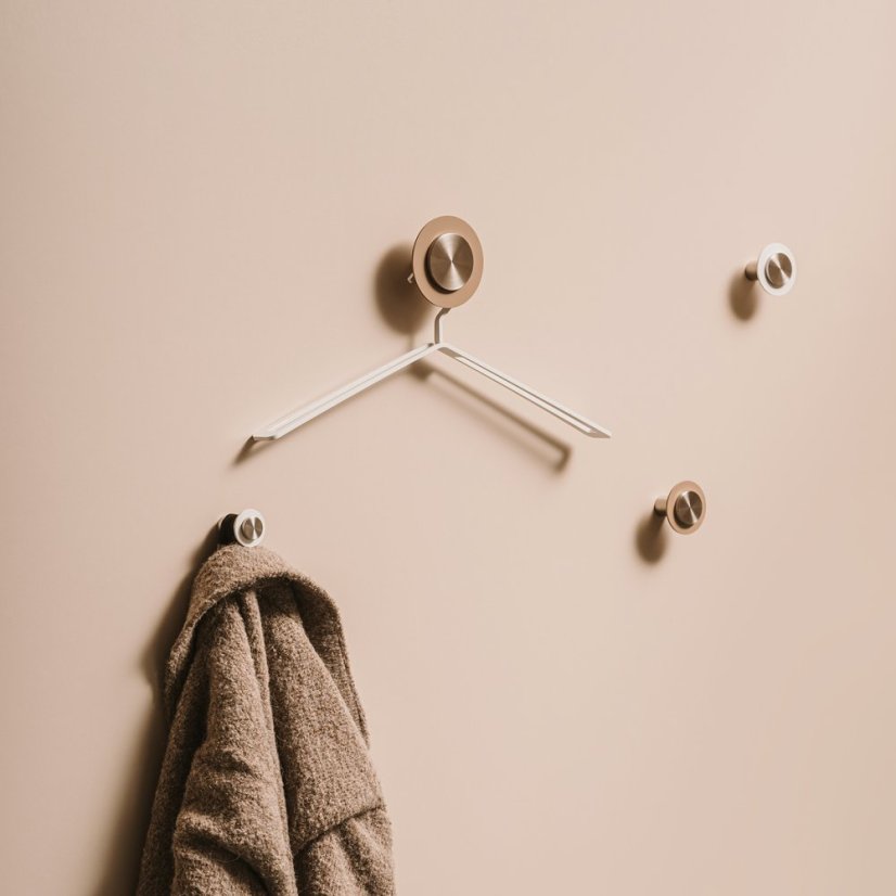 Kovové designové ramínko Gent - sada 3 ks