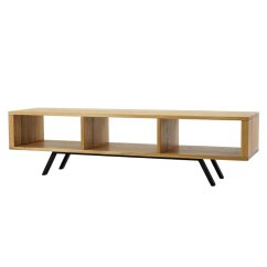 TV stolek Alfa z dubového masivu