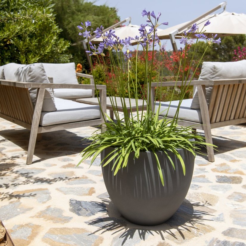 Květináč Jesslyn šedý