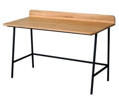 Písací stôl Easy s masívnou dubovou doskou