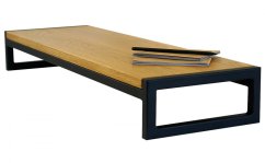Podstavec pod monitor Frame s masivní dubovou deskou