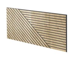 Designový obkladový panel s dubovou dýhou, vzor Segovia, 60x30 cm