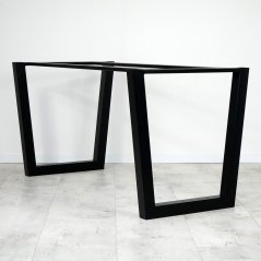 Podnoží k jídelnímu stolu "V" s podpěrami