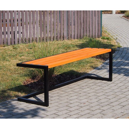 Záhradná lavica bez operadla Ole - Výber lazúry dreva: pinie