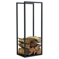 Kovový stojan na dřevo Torre