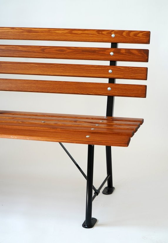 Zahradná lavica Judith - Výber lazúry dreva: teak