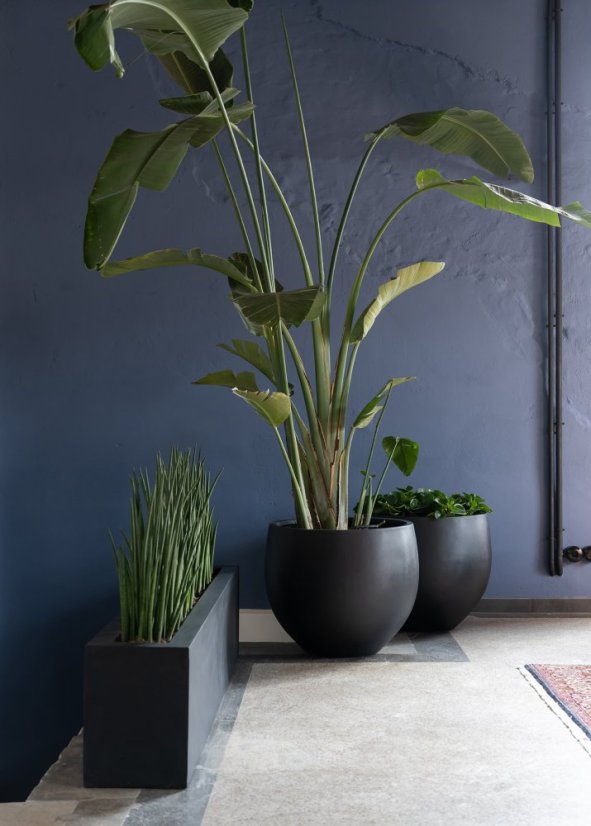 Květináč Orb černý