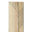 Designový obkladový panel s dubovou dýhou, vzor Helsinki, 60x275 cm