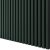 Lamela široká, 3x4x275 cm, tmavě zelená