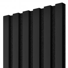 Akustický panel, Černý mat, 30x275 cm