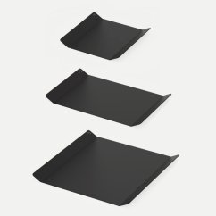 Hliníkový podnos Stockholm černý