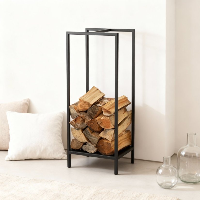 Kovový stojan na drevo Torcha