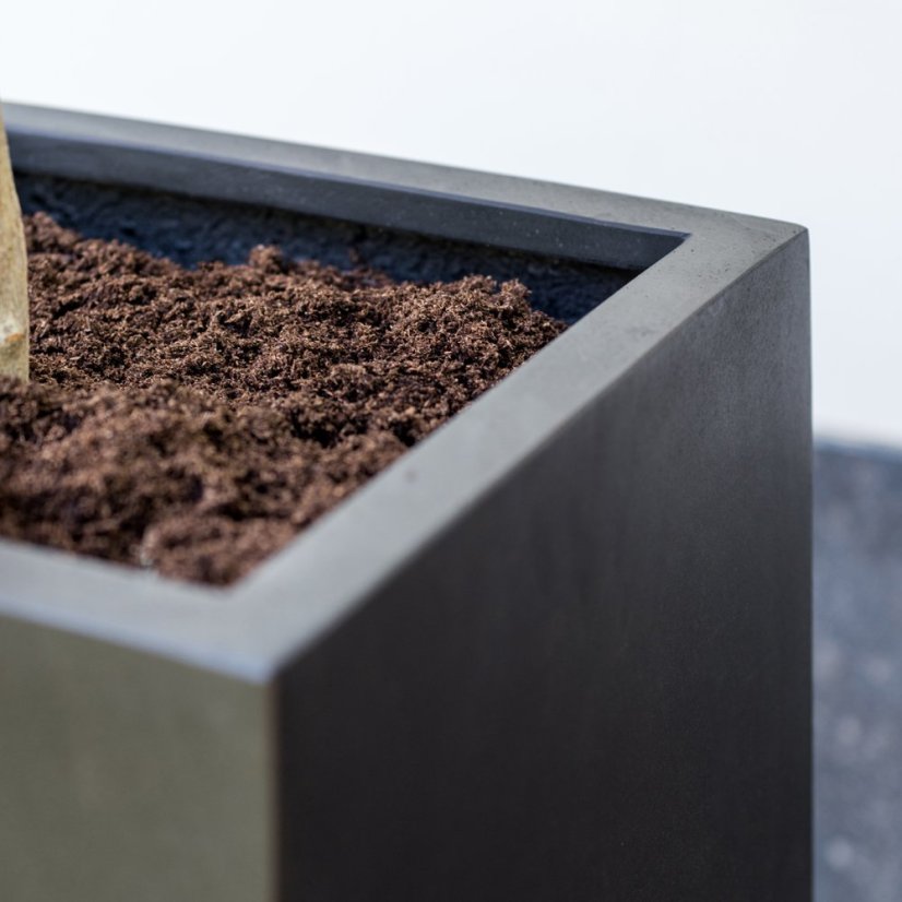 Květináč Bouvy černý