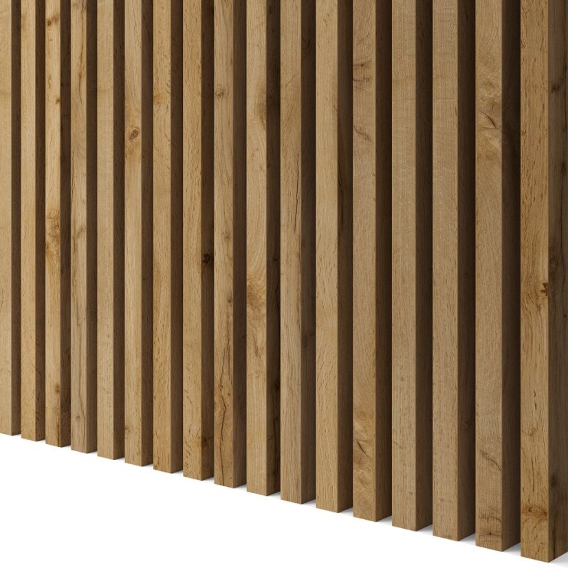 Lamela široká, 3x4x275 cm, dub Wotan