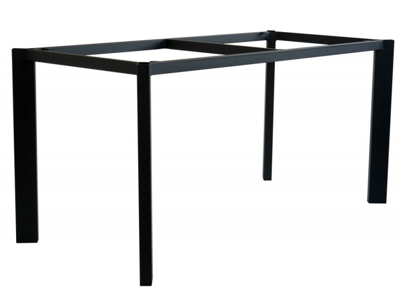 Podnožie k jedálenskému stolu Slant s podperami - Pôdorysné rozmery konštrukcie: 1600 x 700