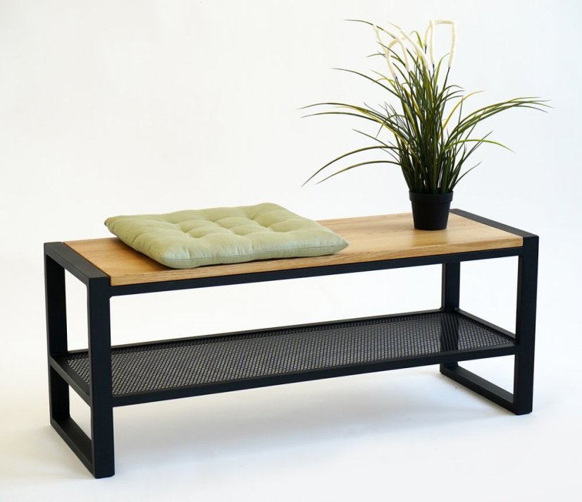 Botník Marino s masívnou dubovou doskou