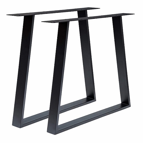 Sada kovových nôh s úzkym kovovým profilom