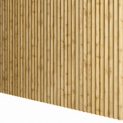 Designový panel s mikrolamelami, tvar Top, dub Wotan, 12x275 cm