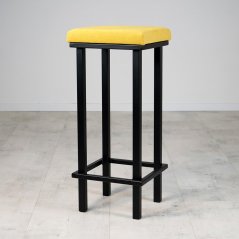 Barová stolička Camilo s čalouněným sedákem
