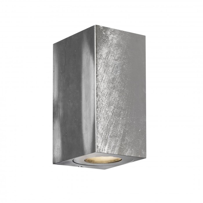 Canto Maxi Kubi 2 (bílá) Venkovní nástěnná svítidla hliník, kov IP44 49731001 - Provedení: galvanizovaná ocel