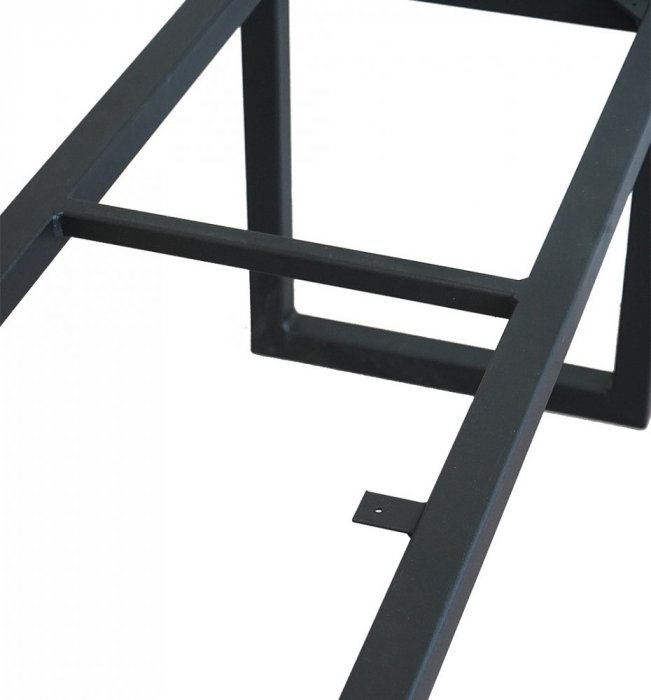 Konštrukcia kovovej lavice Thin - Dĺžka: 1400 mm