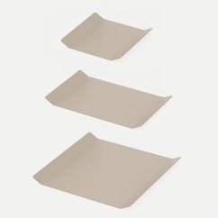 Hliníkový podnos Stockholm pískově šedý